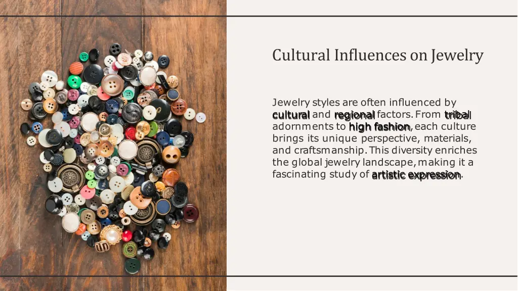 cultural influences onjewelry