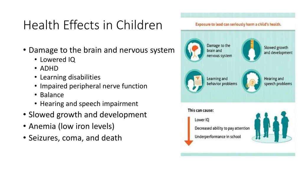 health effects in children