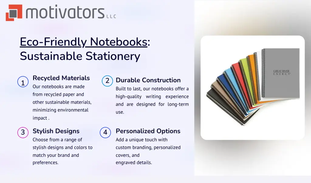 eco friendly notebooks sustainable stationery