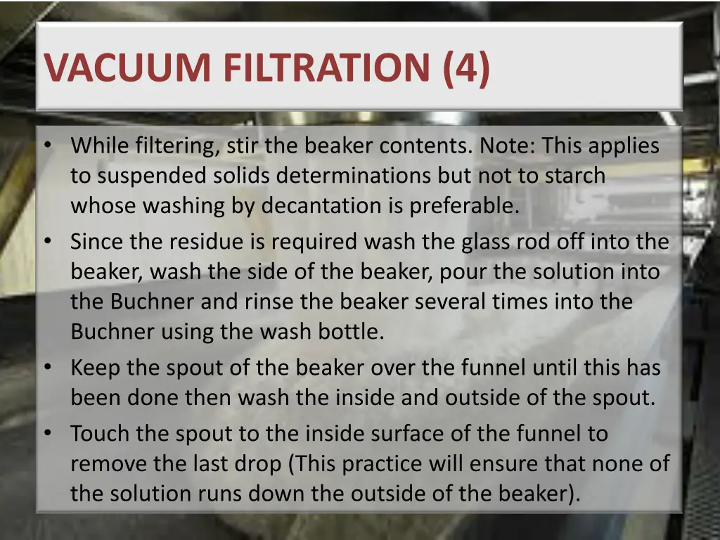 vacuum filtration 4