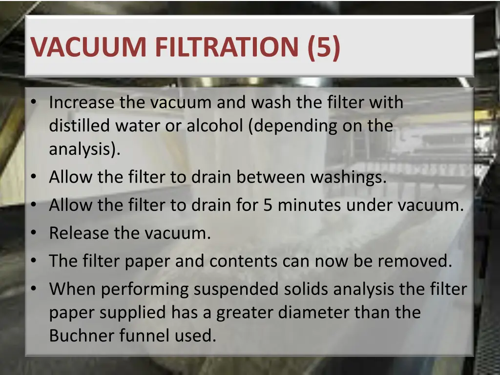 vacuum filtration 5