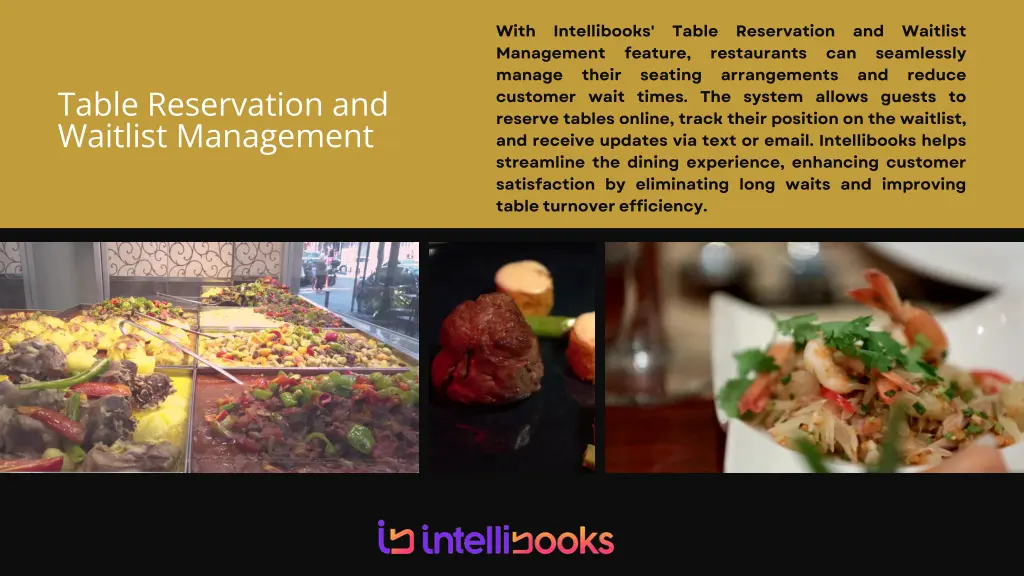 with intellibooks table reservation and waitlist