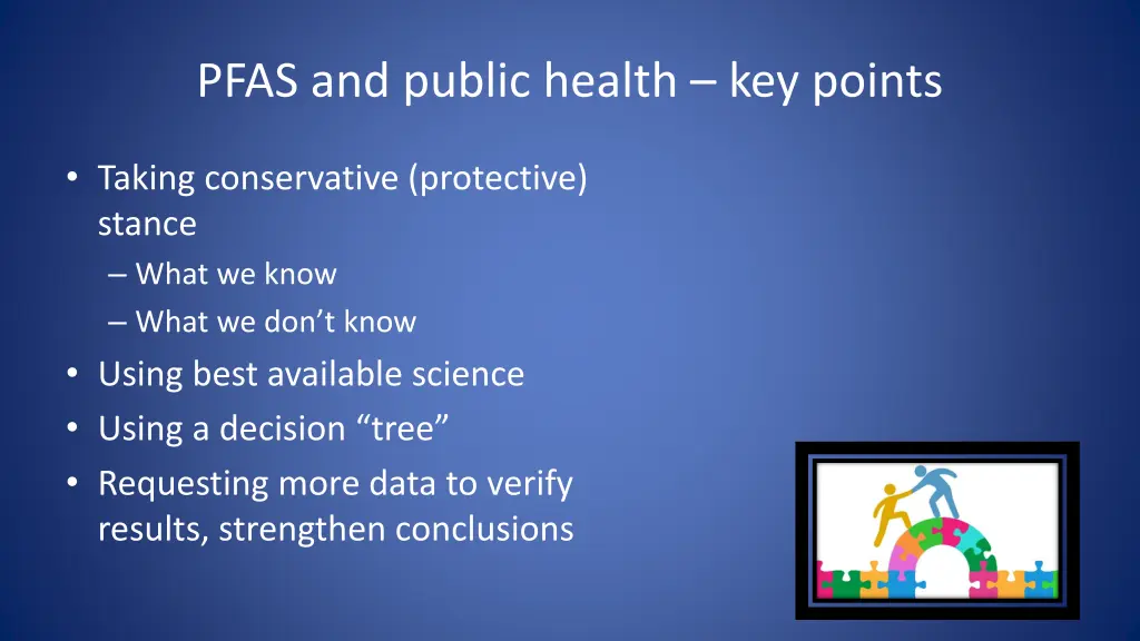 pfas and public health key points