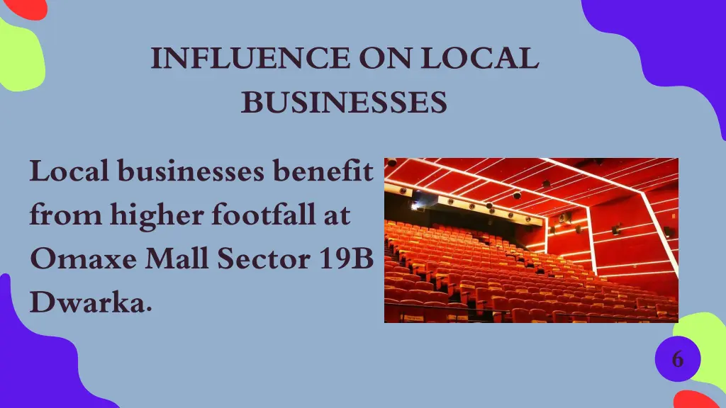 influence on local businesses