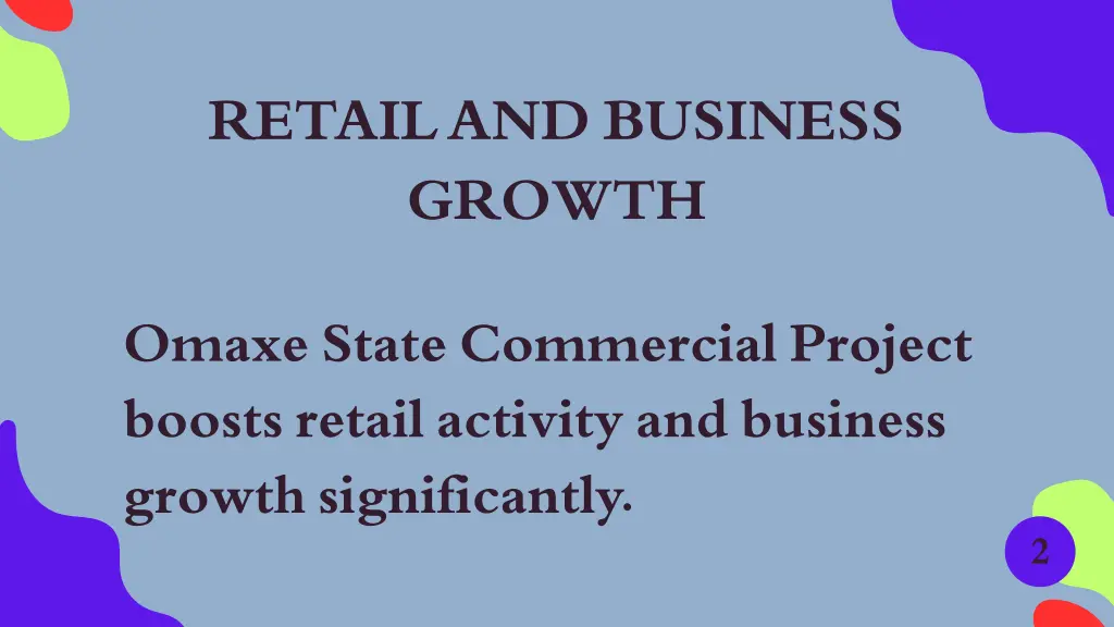 retail and business growth