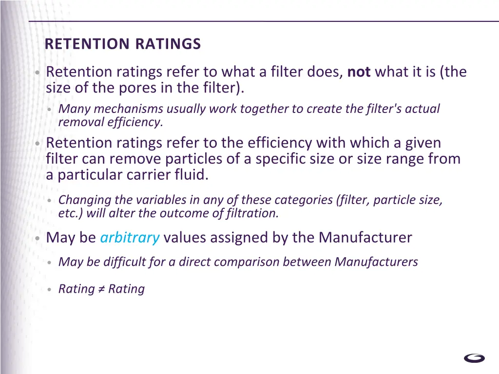 retention ratings