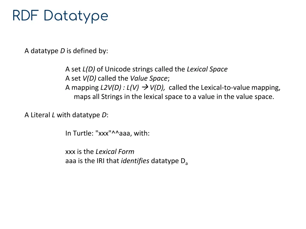 rdf datatype