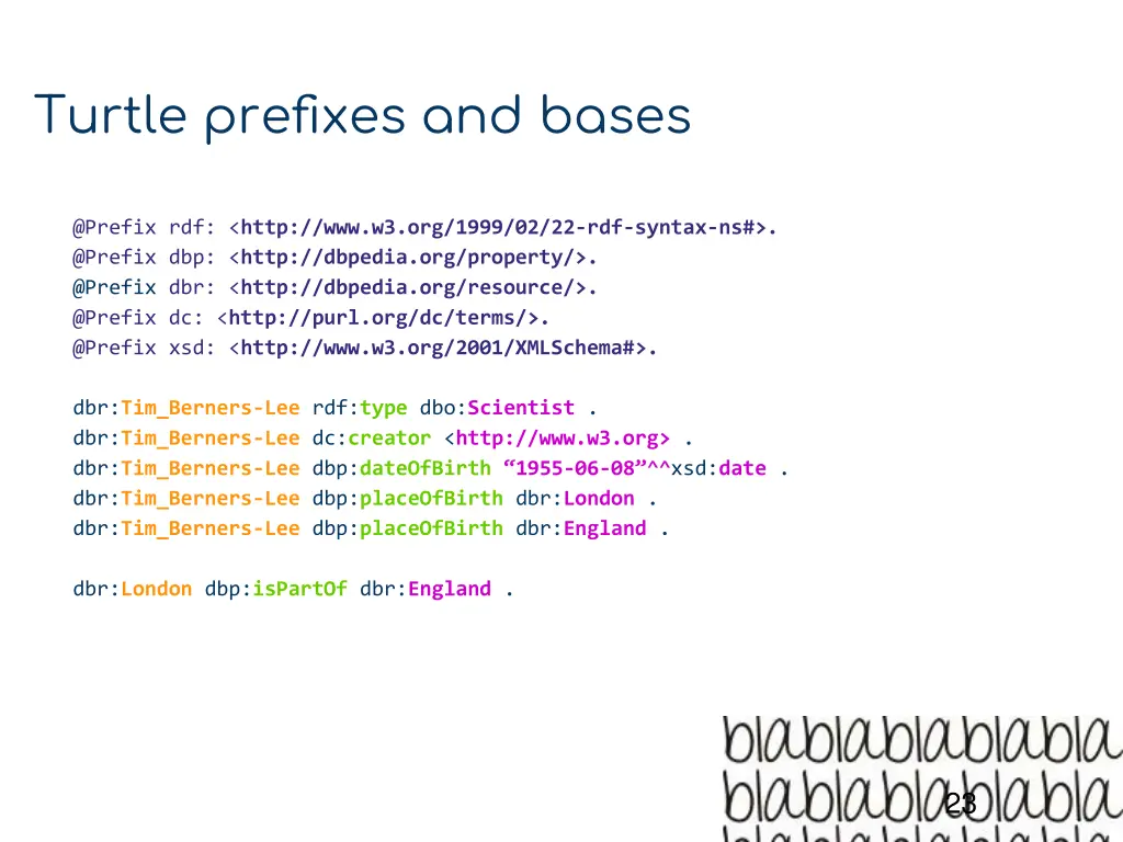 turtle prefixes and bases 1