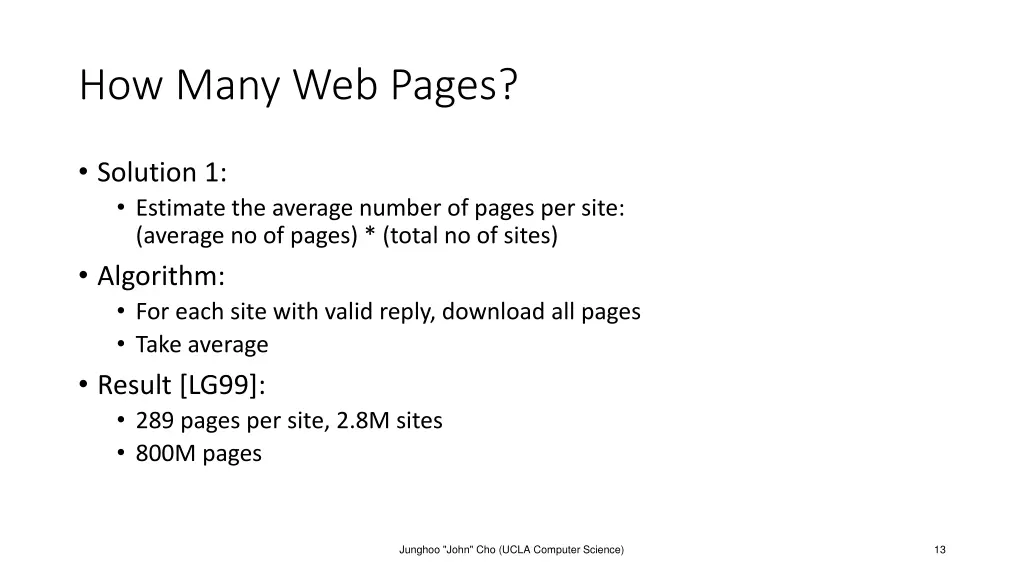 how many web pages 1