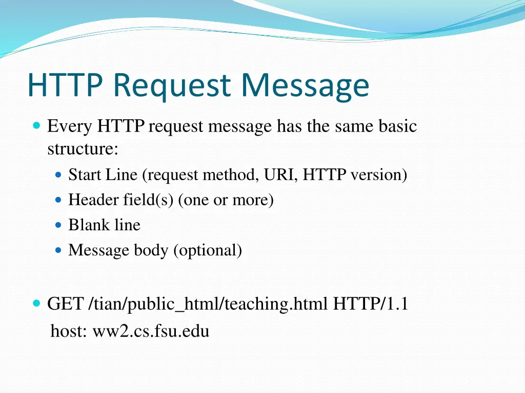 http request message