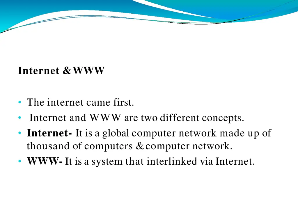 internet www