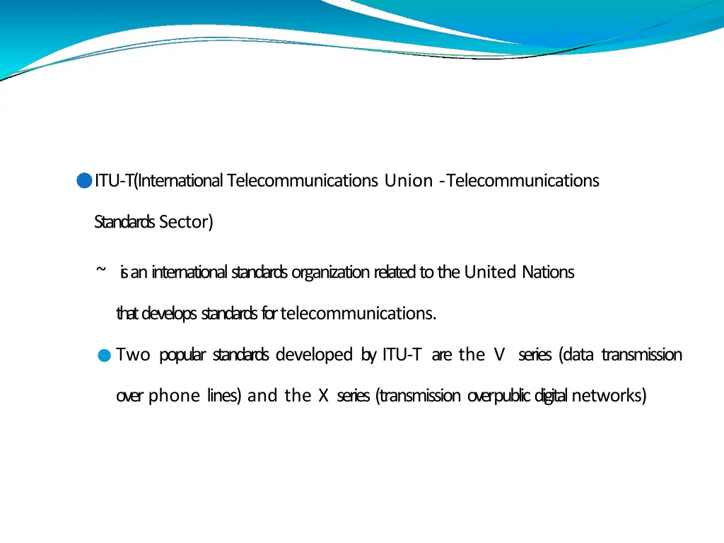 itu t international telecommunications union