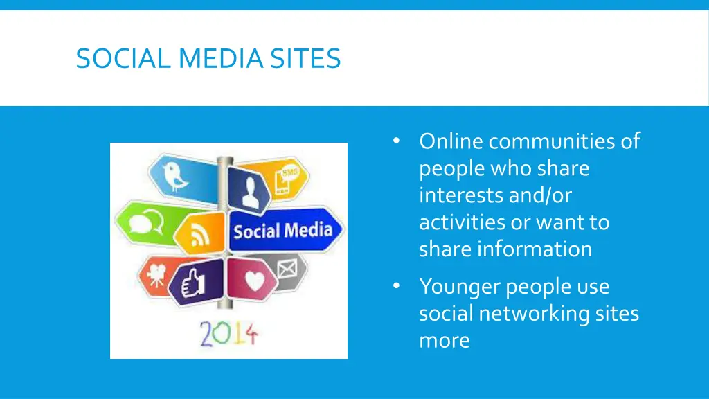 social media sites