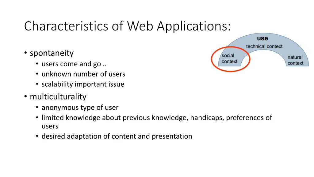 characteristics of web applications 6