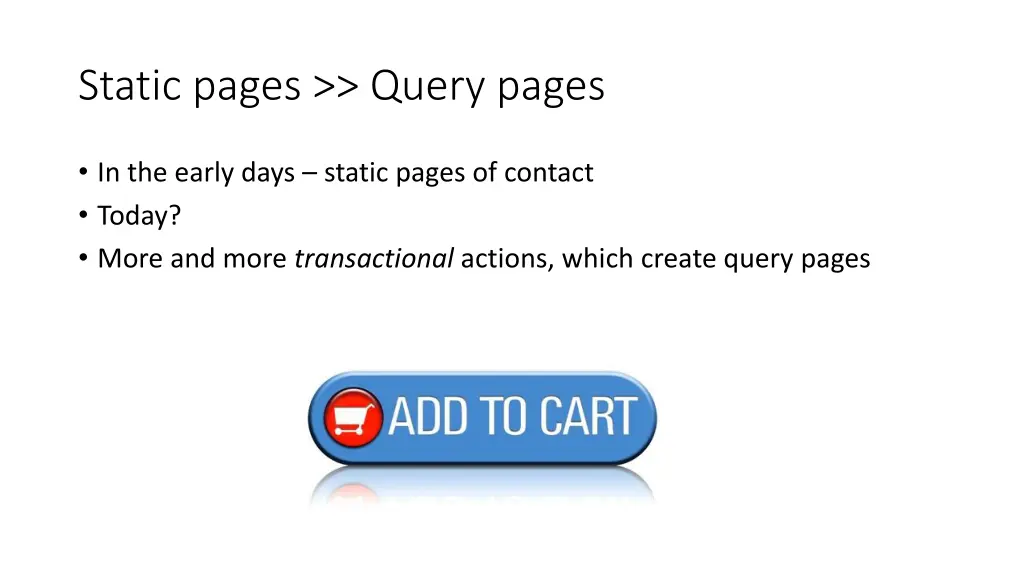 static pages query pages