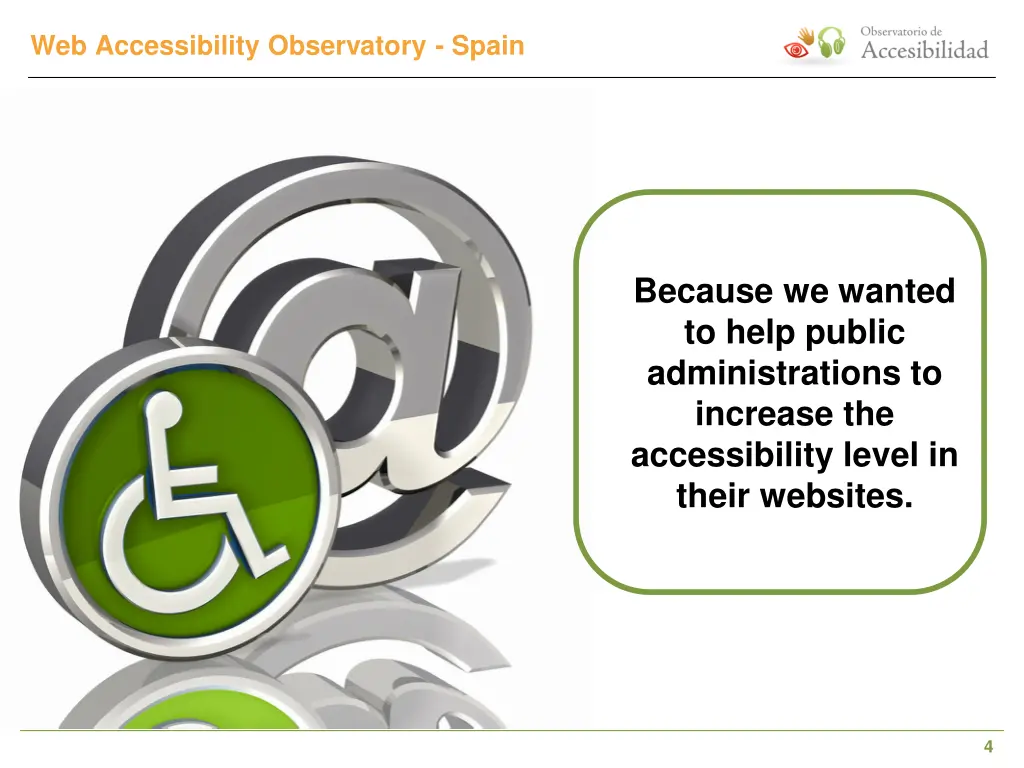 web accessibility observatory spain 2