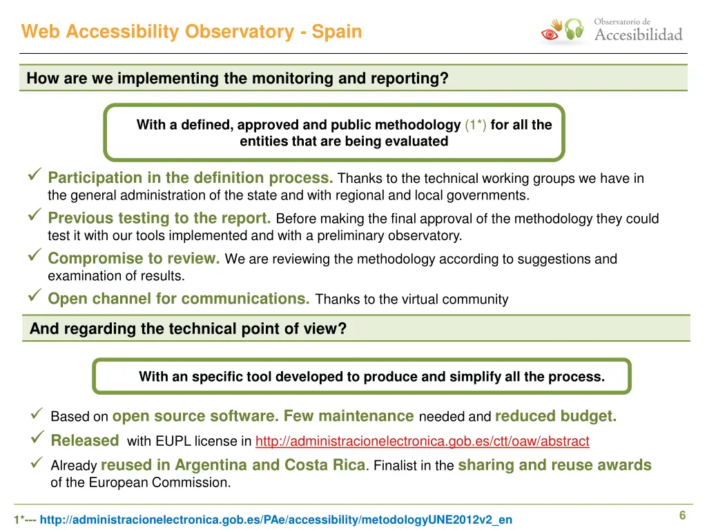 web accessibility observatory spain 4