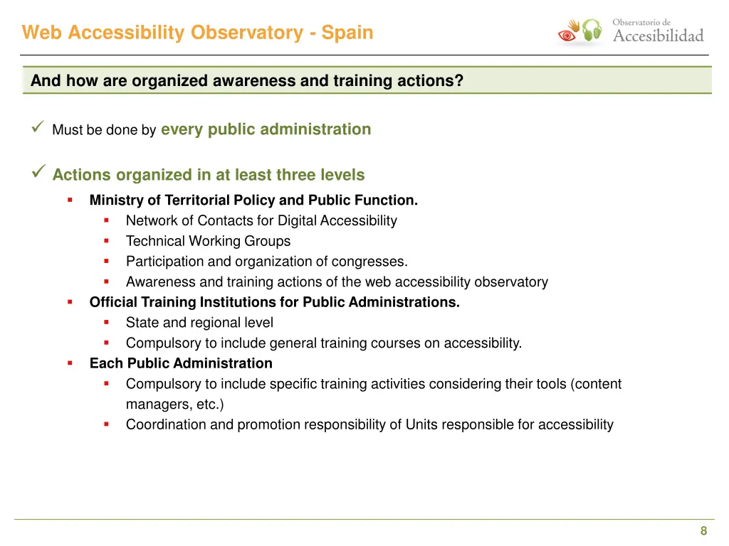 web accessibility observatory spain 6