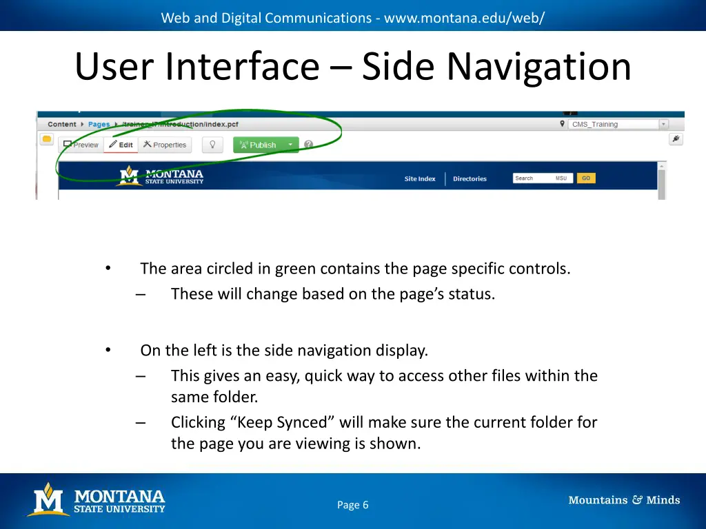 web and digital communications www montana edu web 4