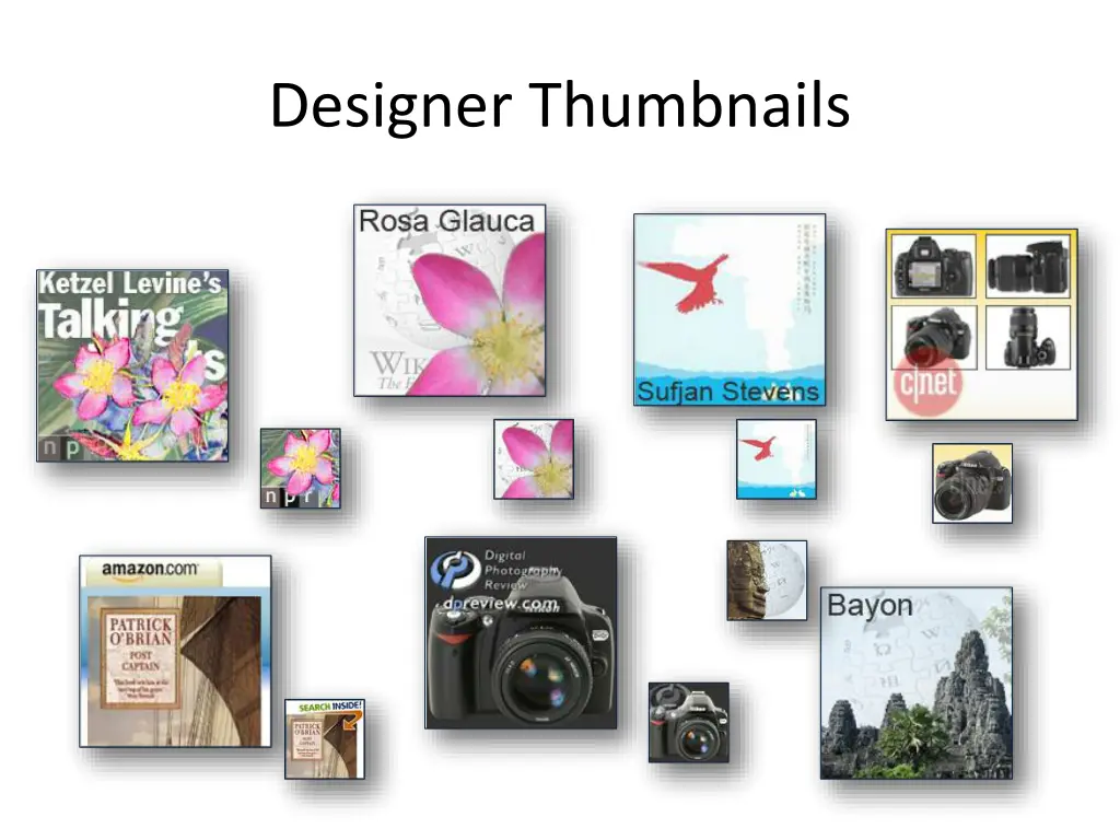 designer thumbnails