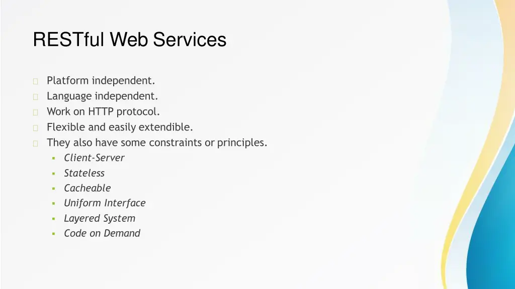 restful web services 2