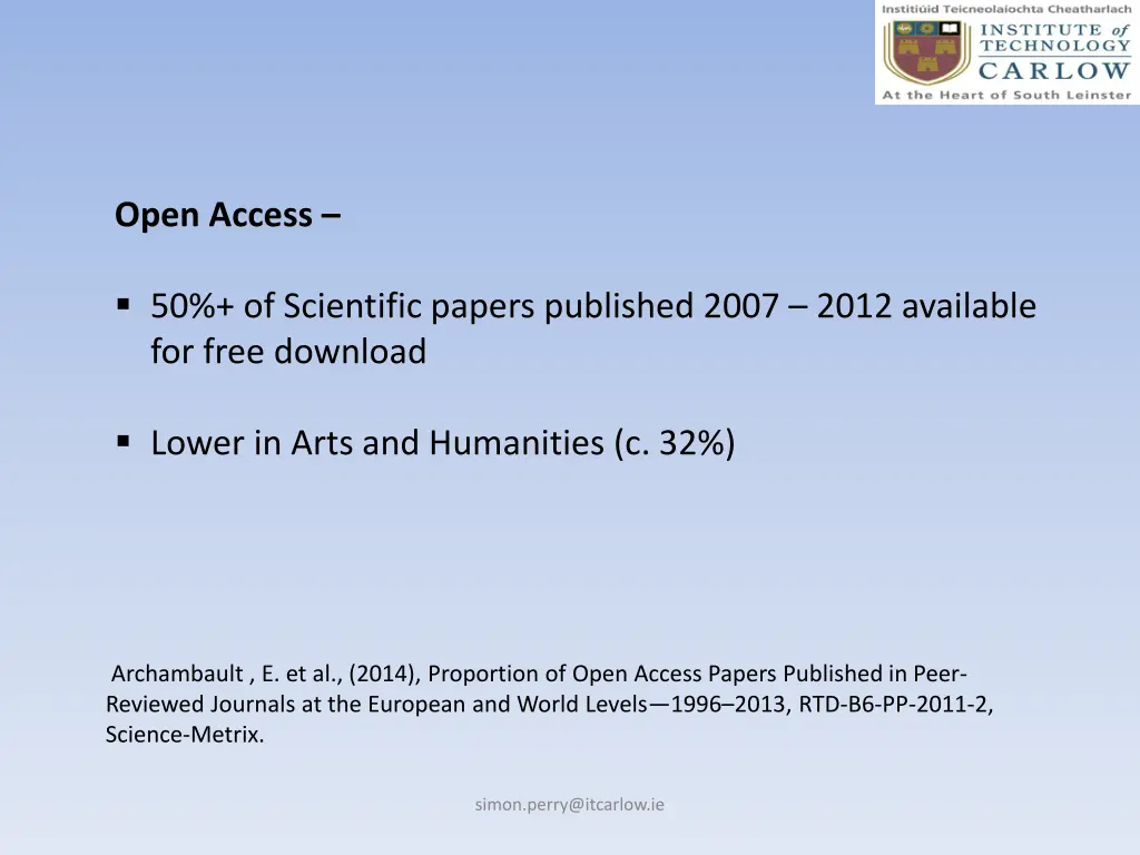 open access