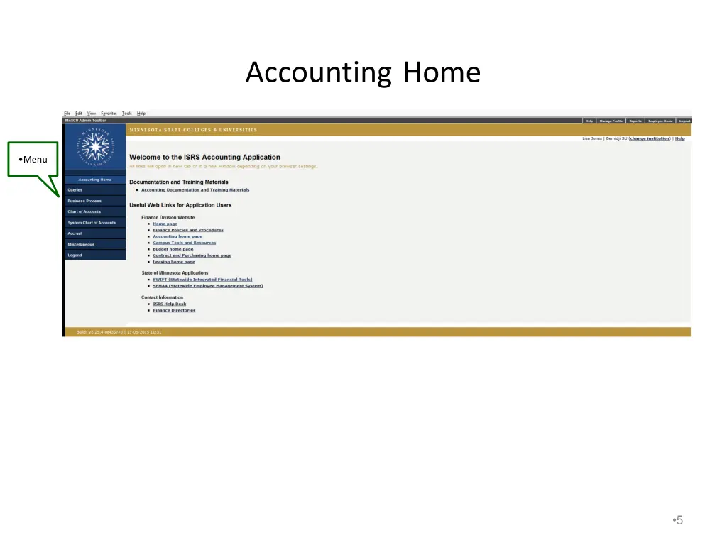 accounting home