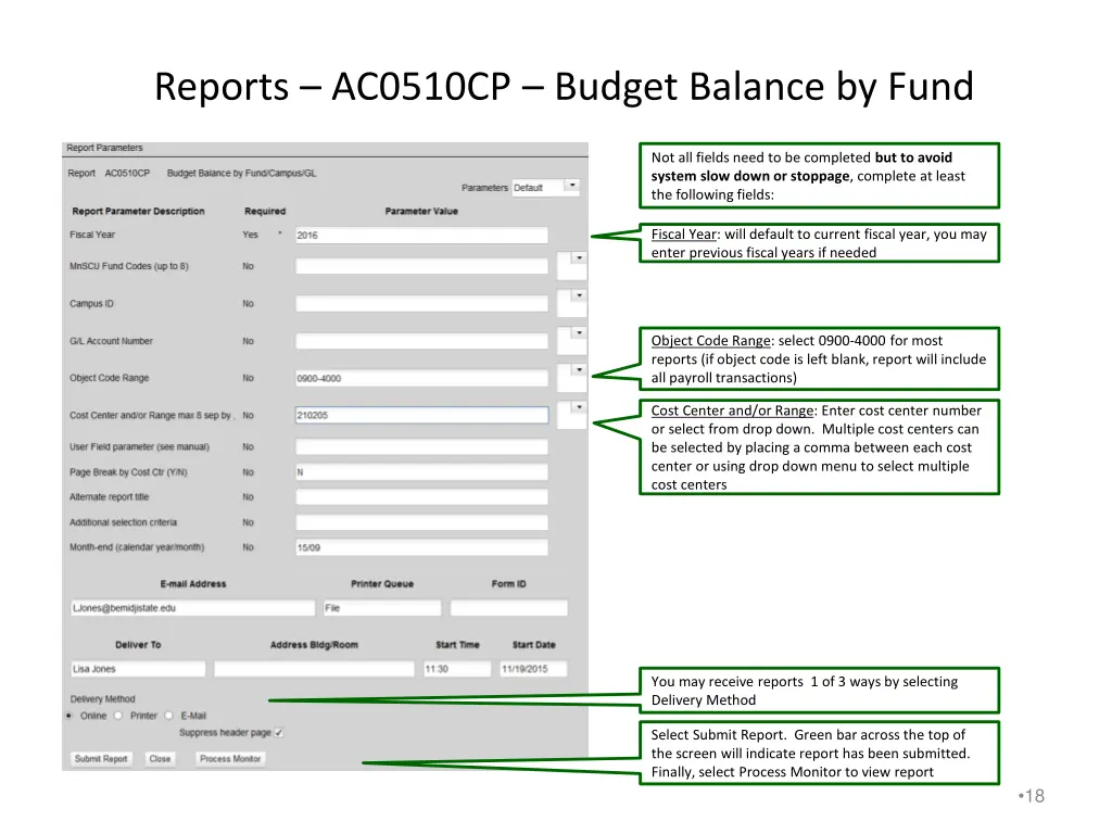 reports ac0510cp budget balance by fund