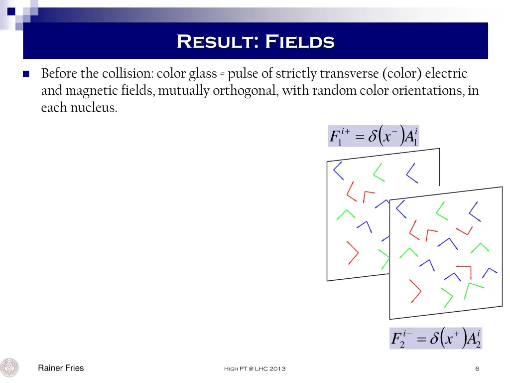 result fields