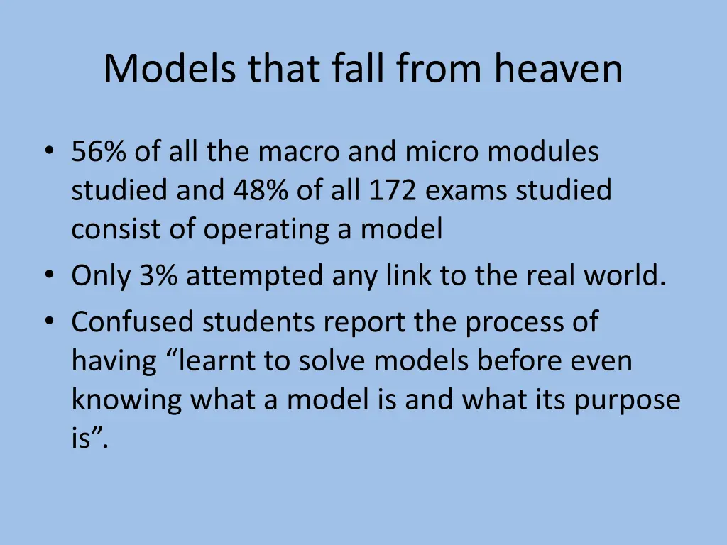 models that fall from heaven