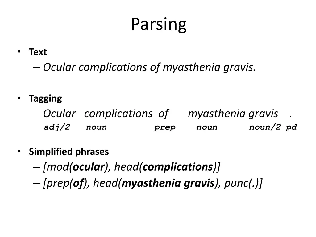 parsing