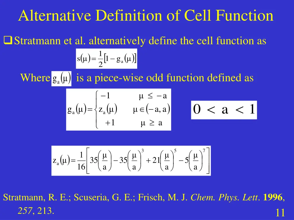 alternative definition of cell function