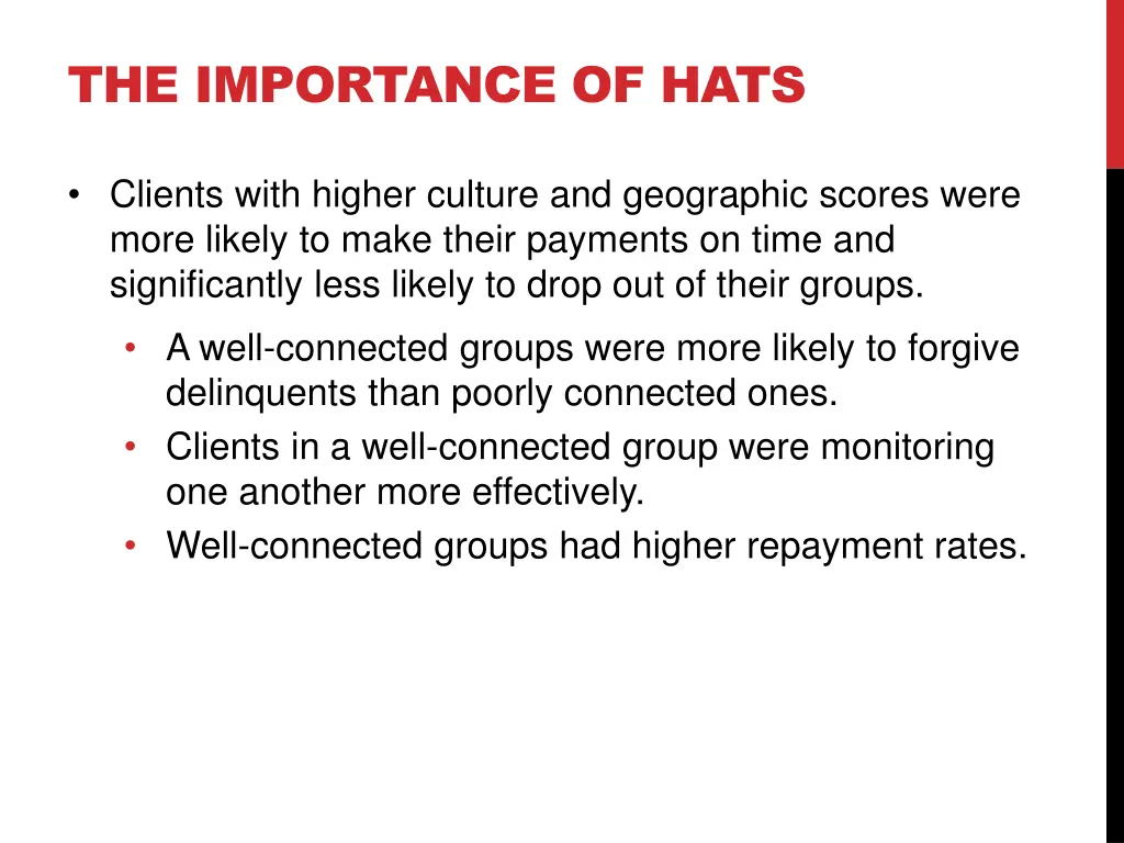 the importance of hats 2