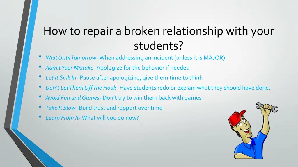 how to repair a broken relationship with your