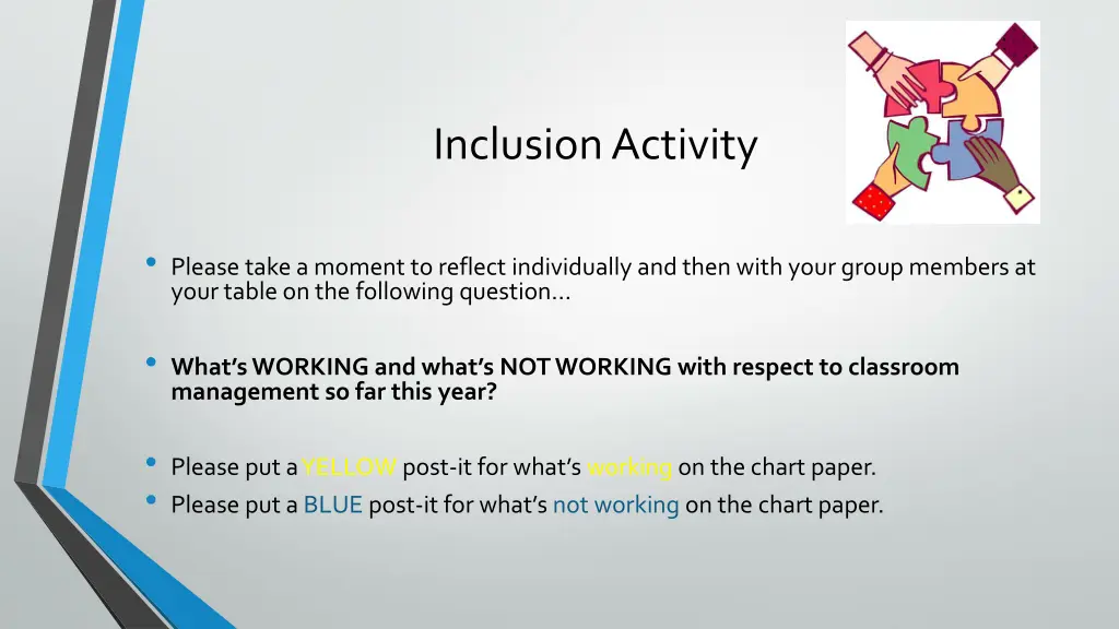 inclusion activity