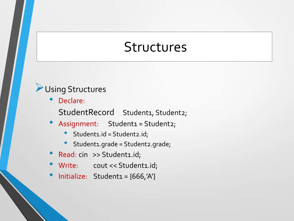 structures 5