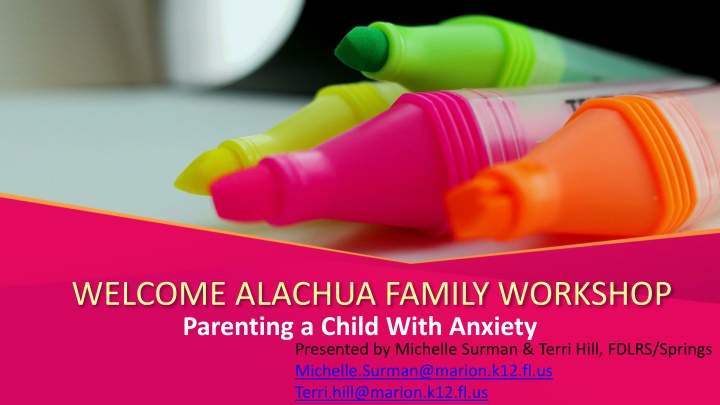 welcome alachua family workshop parenting a child