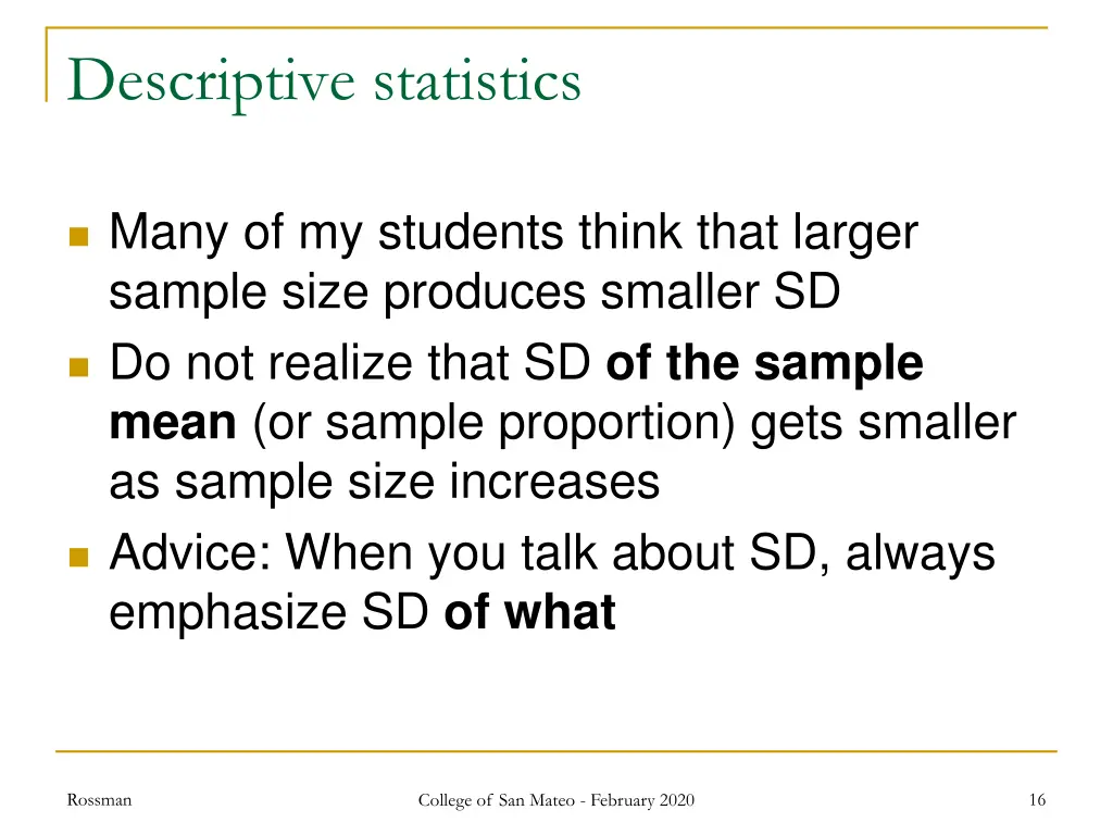 descriptive statistics 4