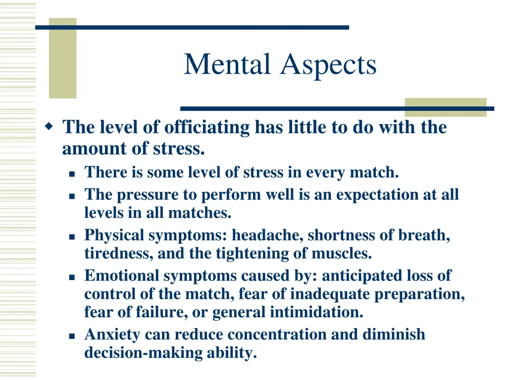 mental aspects 1