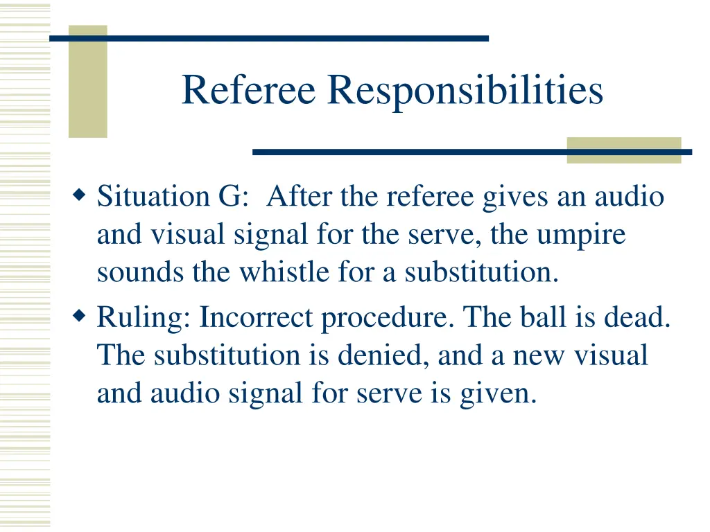 referee responsibilities 6