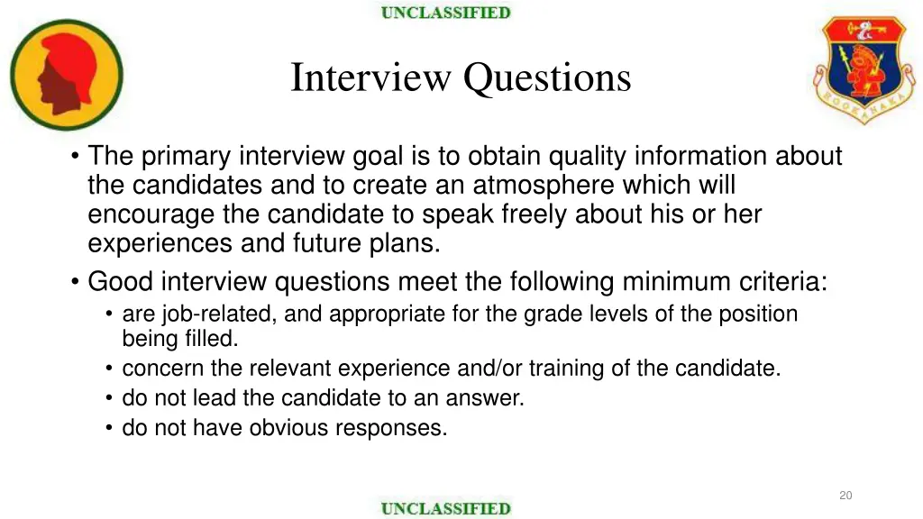 interview questions