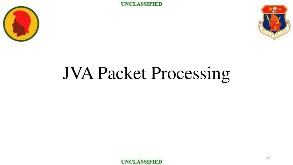 jva packet processing