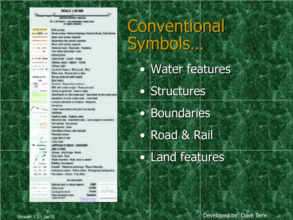 conventional symbols