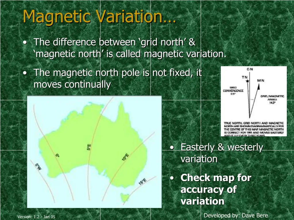 magnetic variation