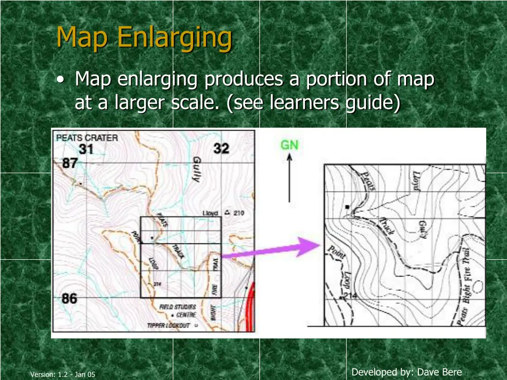 map enlarging