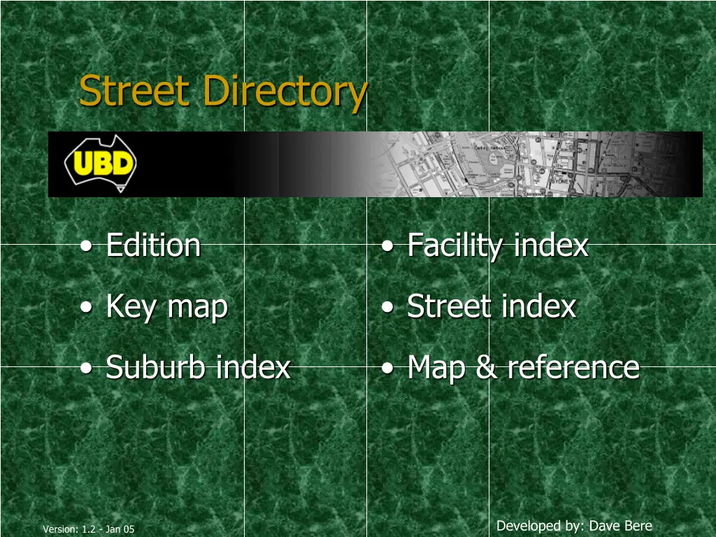 street directory