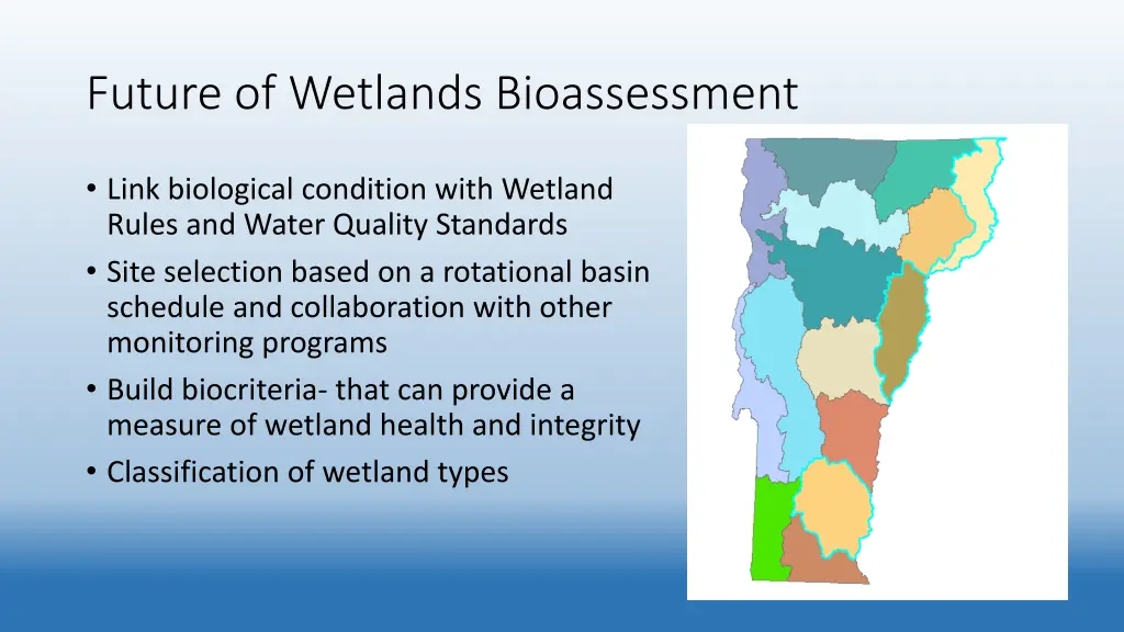 future of wetlands bioassessment