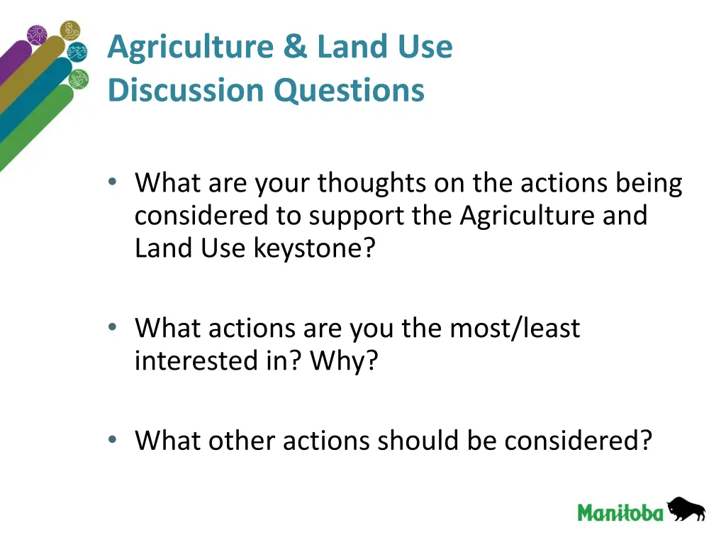 agriculture land use discussion questions