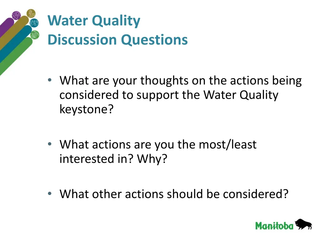 water quality discussion questions