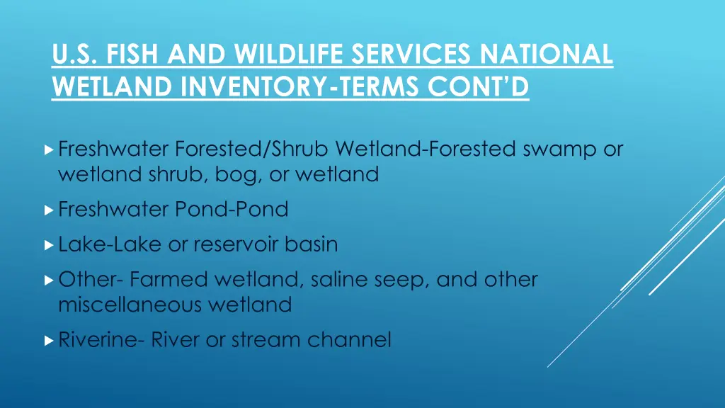 u s fish and wildlife services national wetland 2